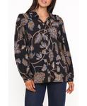 Женская рубашка Беннетт Petal and Pup, Black floral - фото 4