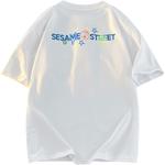 Футболка унисекс SESAME STREET, белый - фото 12