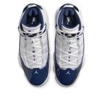 Кроссовки Air Jordan 6 Rings 'White Midnight Navy', белый - фото 4