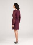 Мини платье VERO MODA VMLIZA, Wine red - фото 4