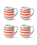 Кружки Dockside 4-предм., сервиз на 4 персоны Certified International, red - фото