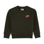 Детский свитшот Nike, зеленый - фото