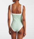 Бианко полосатый купальник Marysia, Mint Stripe - фото 3