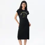 Женское платье с коротким рукавом GAP, черный - фото 5