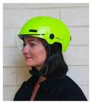 Шлем Cosmo Connected Fusion+, флуоресцентно-желтый - фото 5