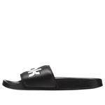 Шлепанцы Reebok Classic Slide Sandals 'Black White', черный - фото