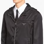 Куртка мужская Prada Logo Plaque, черный - фото 5