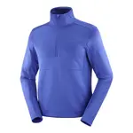 Мужской флис Salomon Essential Midwarm, синий - фото 3