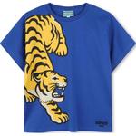 Детская футболка KENZO, синий - фото 3