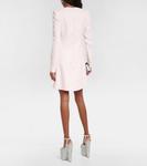 Мини-платье из крепа с бантом Giambattista Valli, Quartz Rose - фото 3