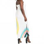 Платье без бретелек белого цвета Eloquii, белый - фото 2