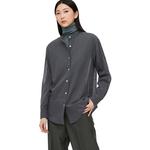 Футболка женская темно-серая UNIQLO - фото 3