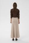 Юбка InWear Maxi skirt, Sandy Grey Melange/Sand - фото 3