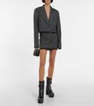 Ботильоны из кожи на платформе Miu Miu, Nero - фото 2