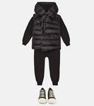 Стеганый пуховый жилет Rick Owens, черный - фото 2