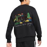 Свитшот мужской Nike, черный - фото 7