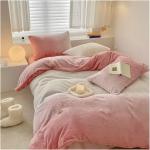 Generic Комплект постельного белья Simple Gradient Color Green - фото 7