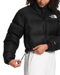 Куртка The North Face W Nuptse Short, черный - фото 4