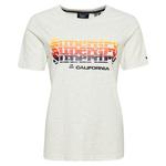 Футболка Superdry Vintage Scripted Infill, серый - фото 2