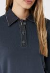 Поло comma Polo shirt, Dunkelblau/Blue - фото 3