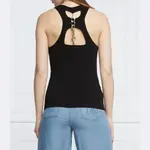 Облегающий топ Patrizia Pepe, черный - фото 2