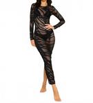 "Lacey Nights" Макси-платье в черном цвете Beach Bunny - фото