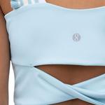 Детская майка с рюшами и резинкой Layer 8, Porcelain Blue - фото 5