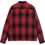 Пляжная рубашка в клетку Stussy, серый - фото 5