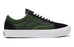 Обувь для скейтбординга Vans Old Skool унисекс, Black/Green - фото 5