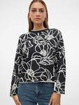 Пуловер Vero Moda Pullover New, черный - фото