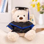 Плюшевая кукла doctoral degree bear высотой 25 см LALABABY - фото 10