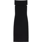 Безрукавное платье женское черное MaxMara Studio - фото