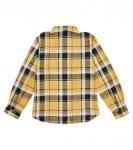 Рубашка daho в клетку из хлопка Bonpoint, желтый - фото 3
