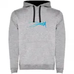 Худи Kruskis Stella Padel Bicolor, серый - фото