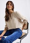 Блуза Street One Blouse, Beige - фото 5