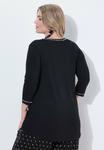 Топ MIAMODA Long sleeved top, Black - фото 2