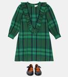 Платье в клетку Ravi Oldpop Morley, зеленый - фото 2