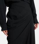 Драпированная юбка макси Dries Van Noten, черный - фото 4