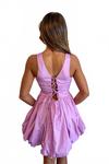 Мини-платье Lover в сиреневом BABY PINK - фото 2