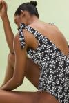 Купальник с уплотненными чашками и высоким голенищем H&M, мультиколор - фото 4