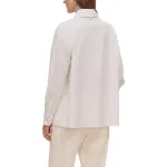 HERMES Рубашка Women's White Lapel Moderate - фото 4