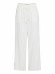 Широкие брюки ICHI LINO, белый - фото