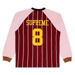 Топ Supreme Stripe Raglan Long-Sleeve Top, Maroon - фото 2