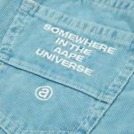 Брюки с вышитым логотипом A Bathing APE Aape, синий - фото 5