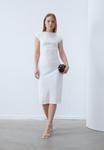 Платье из джерси Anna Field, кремово-белое - фото 2
