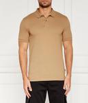Поло BOSS BLACK Pallas Regular Fit, кэмел - фото