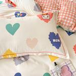 Yalu Комплект постельного белья, 4 предмета, простыня, пододеяльник 200x230 см - фото 6