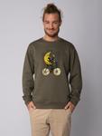 Свитер Watapparel Sweatshirt Banana Rider, оливковый - фото 2