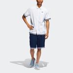 Шорты клетчатые Adidas, синий - фото 2