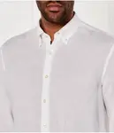 Льняная рубашка Regular fit Oscar Jacobson, белый - фото 4